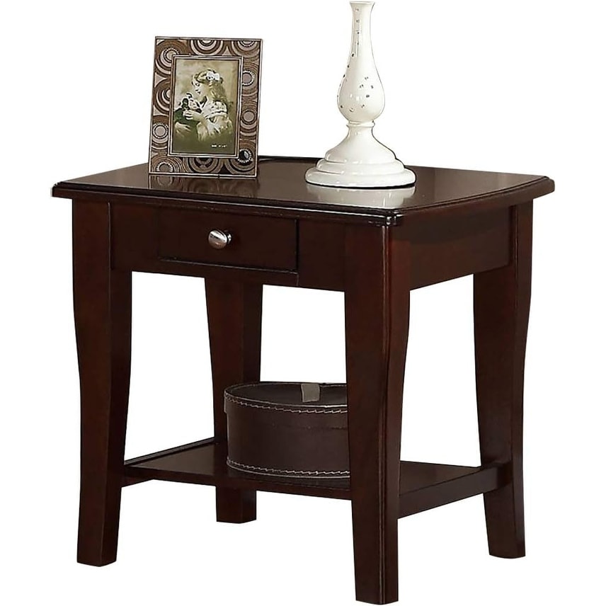 Modern Wooden End Table, Side Table
