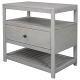 Modern & Contemporary Pine wood+MDF , Nightstand with Drawers Storage for Living Room/Bedroom and Other Sences