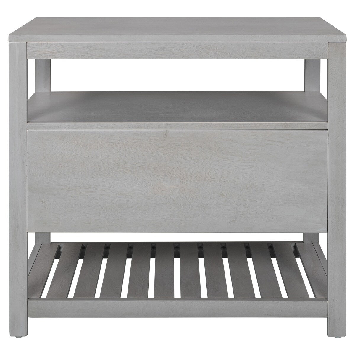 Modern & Contemporary Pine wood+MDF , Nightstand with Drawers Storage for Living Room/Bedroom and Other Sences