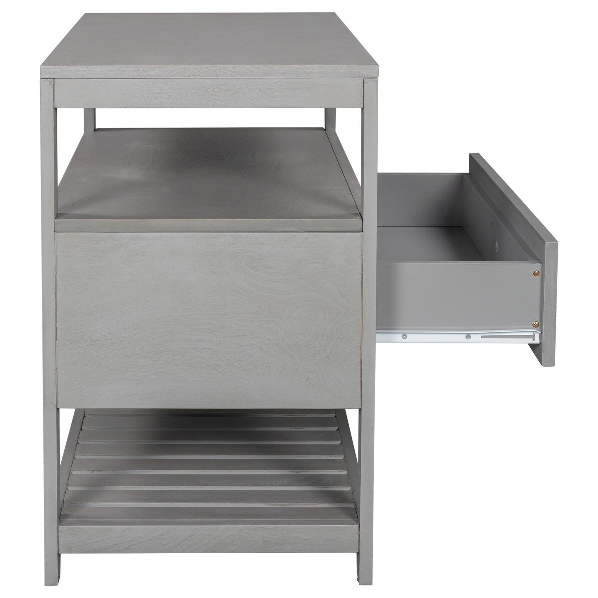 Modern & Contemporary Pine wood+MDF , Nightstand with Drawers Storage for Living Room/Bedroom and Other Sences