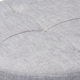 Modern and Contemporary Fabric Cocktail Ottoman