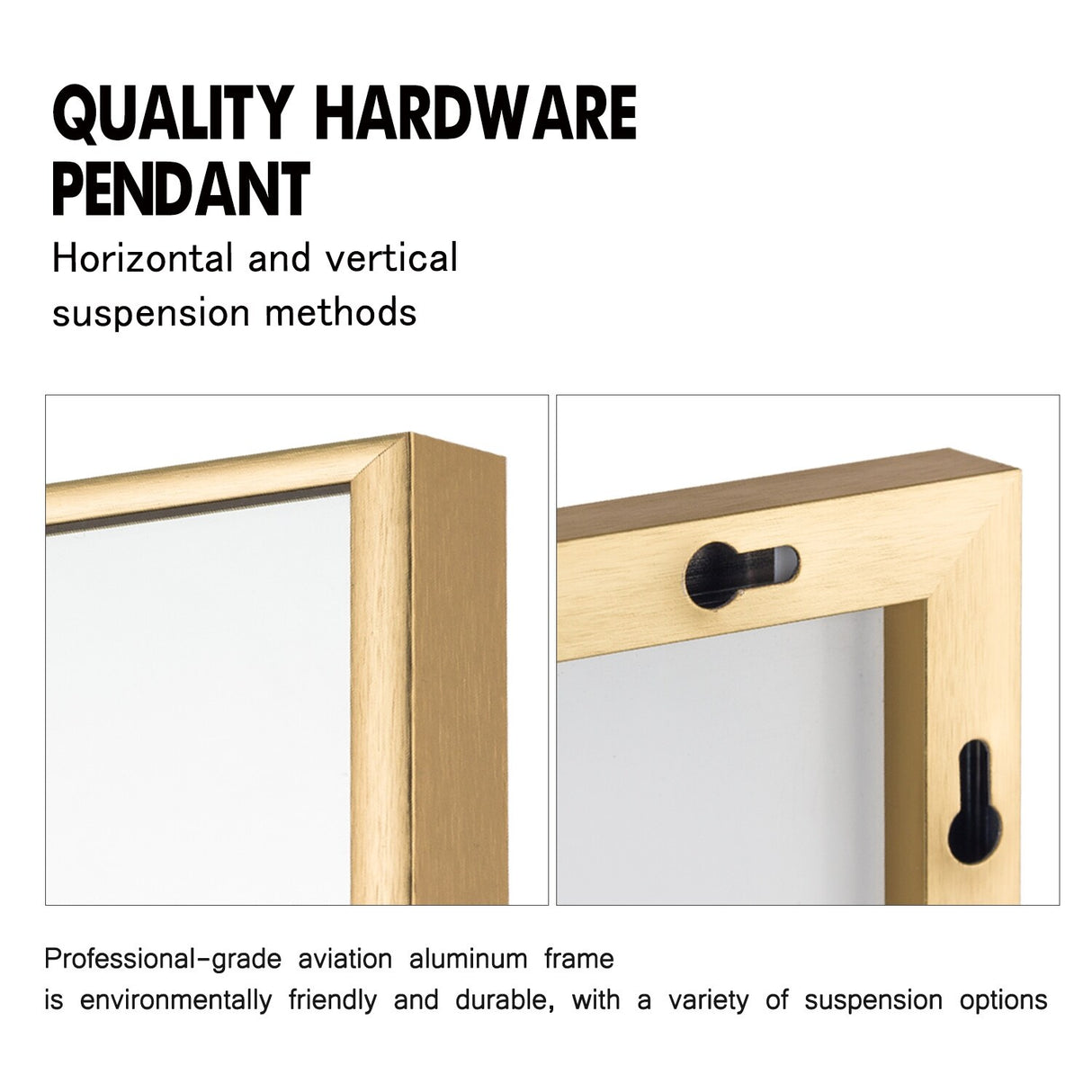Modern and Contemporary Thin Frame Wall Mirror Full Length Mirror