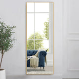 Modern and Contemporary Thin Frame Wall Mirror Full Length Mirror