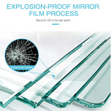 Modern and Contemporary Thin Frame Wall Mirror Full Length Mirror