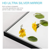 Modern and Contemporary Thin Frame Wall Mirror Full Length Mirror