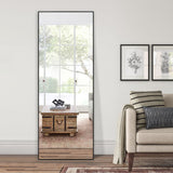 Modern and Contemporary Thin Frame Wall Mirror Full Length Mirror