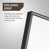 Modern and Contemporary Thin Frame Wall Mirror Full Length Mirror