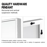 Modern and Contemporary Thin Frame Wall Mirror Full Length Mirror