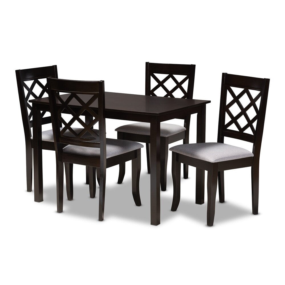 Copper Grove Aden Modern 5-piece Wood Dining Chair Set