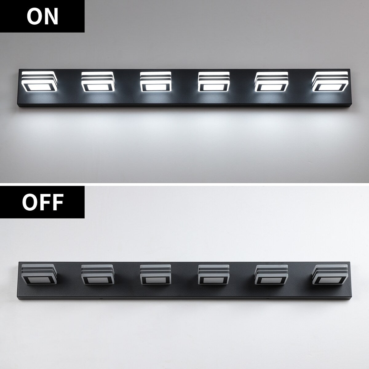Modern minimalist design Vanity Lighting 6 lights