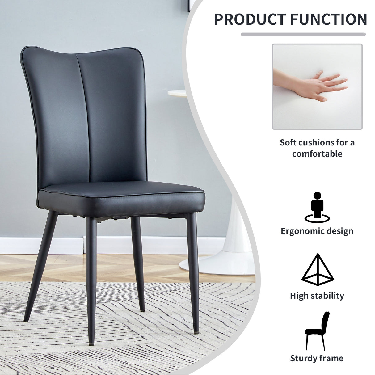 Modern minimalist dining chairs