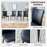 Modern minimalist dining chairs