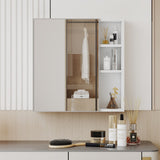 Modern, minimalist, full length mirrors, bathroom vanity mirrors, bedroom porches, clothing stores. - White