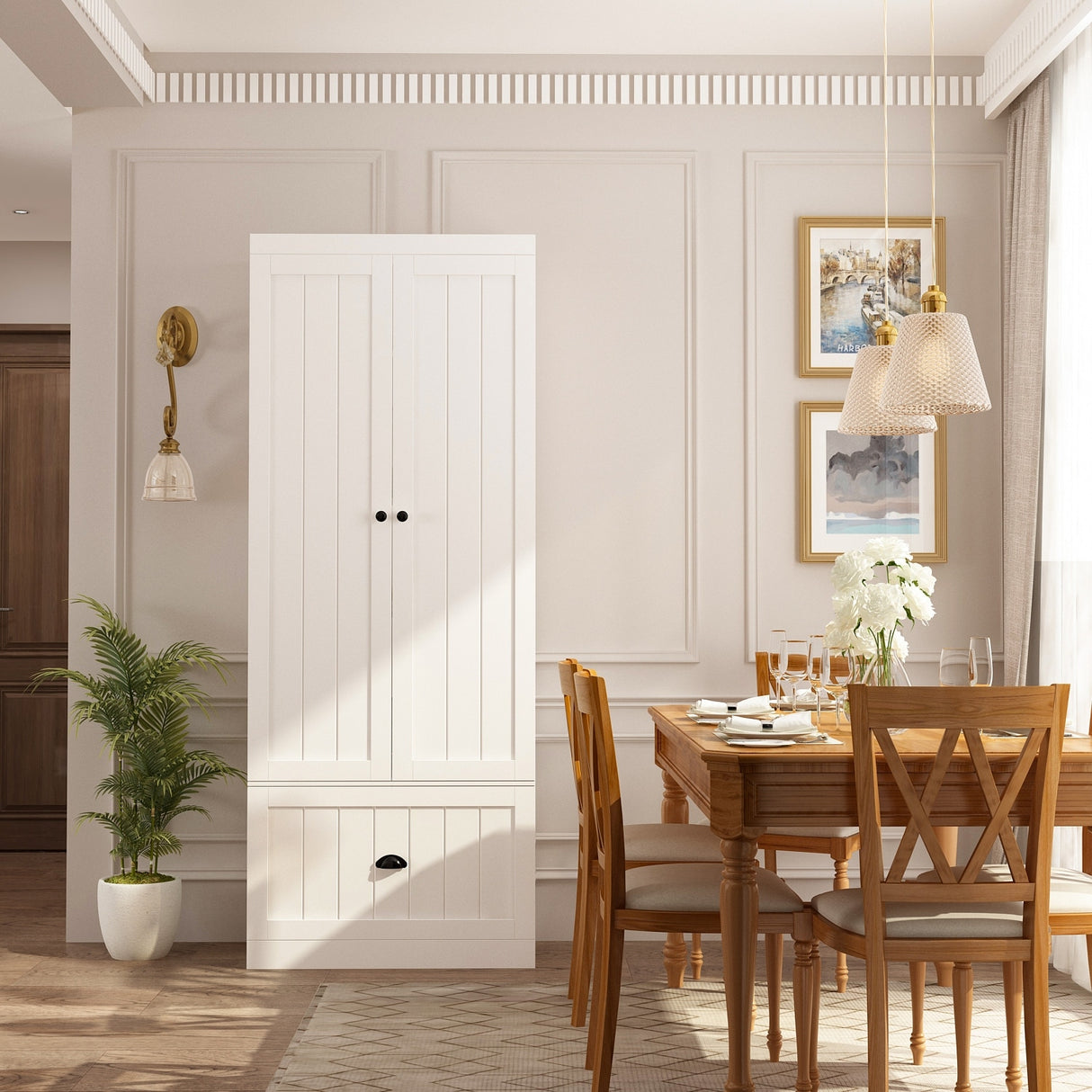 Modular Furniture Combo Entryway Hall Trees Storage Bench Closet Organizer