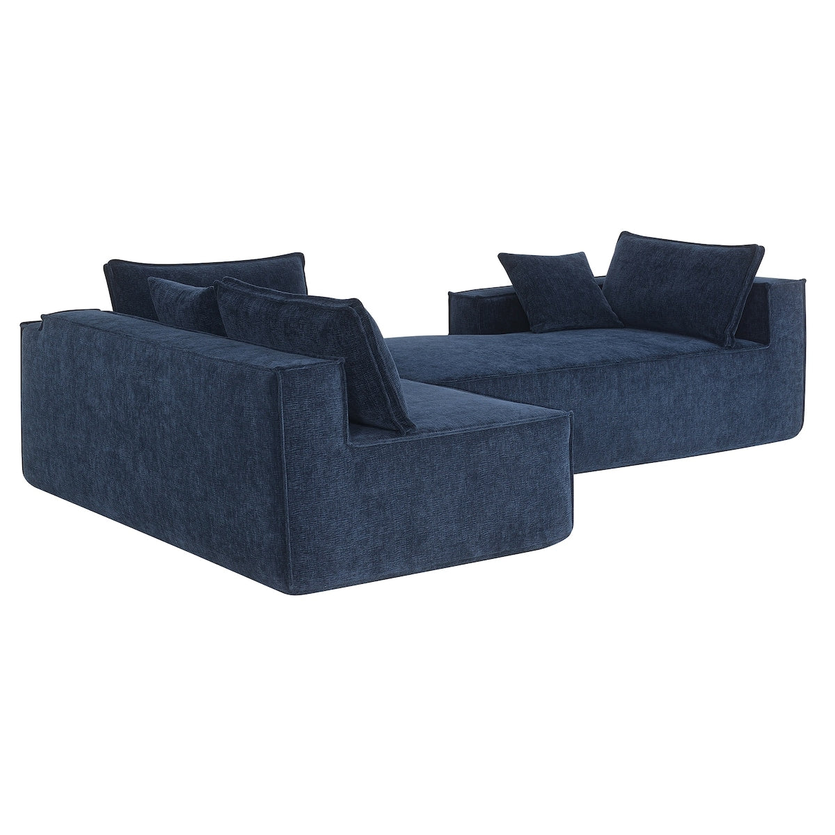 Modular L-Shaped Sectional Sofa With 2 PIC Free Combination