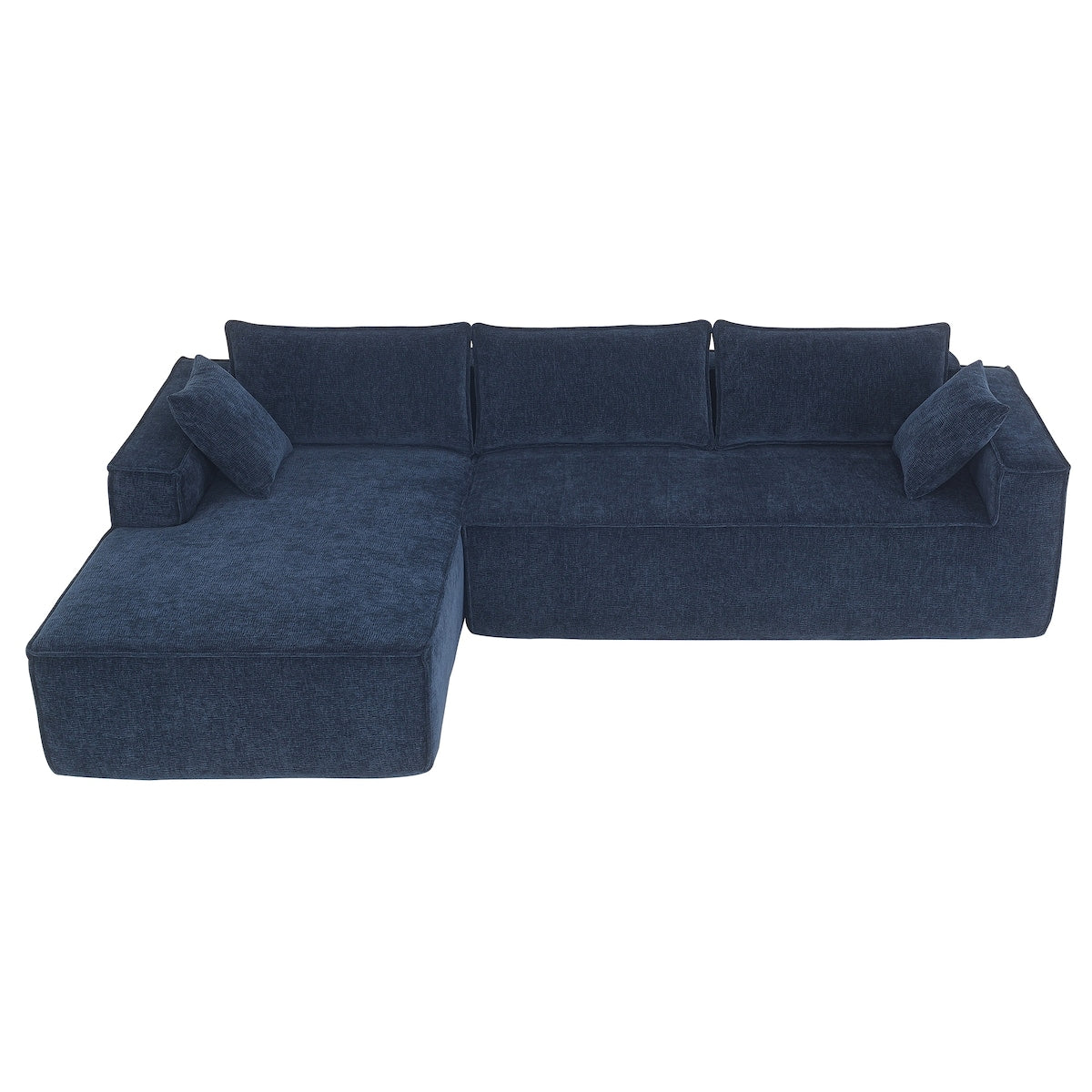 Modular L-Shaped Sectional Sofa With 2 PIC Free Combination