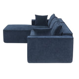 Modular L-Shaped Sectional Sofa With 2 PIC Free Combination