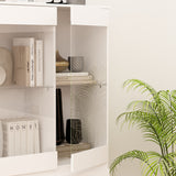 Modular Large display case,Bar Cabinet with glass doors,drawers,lights