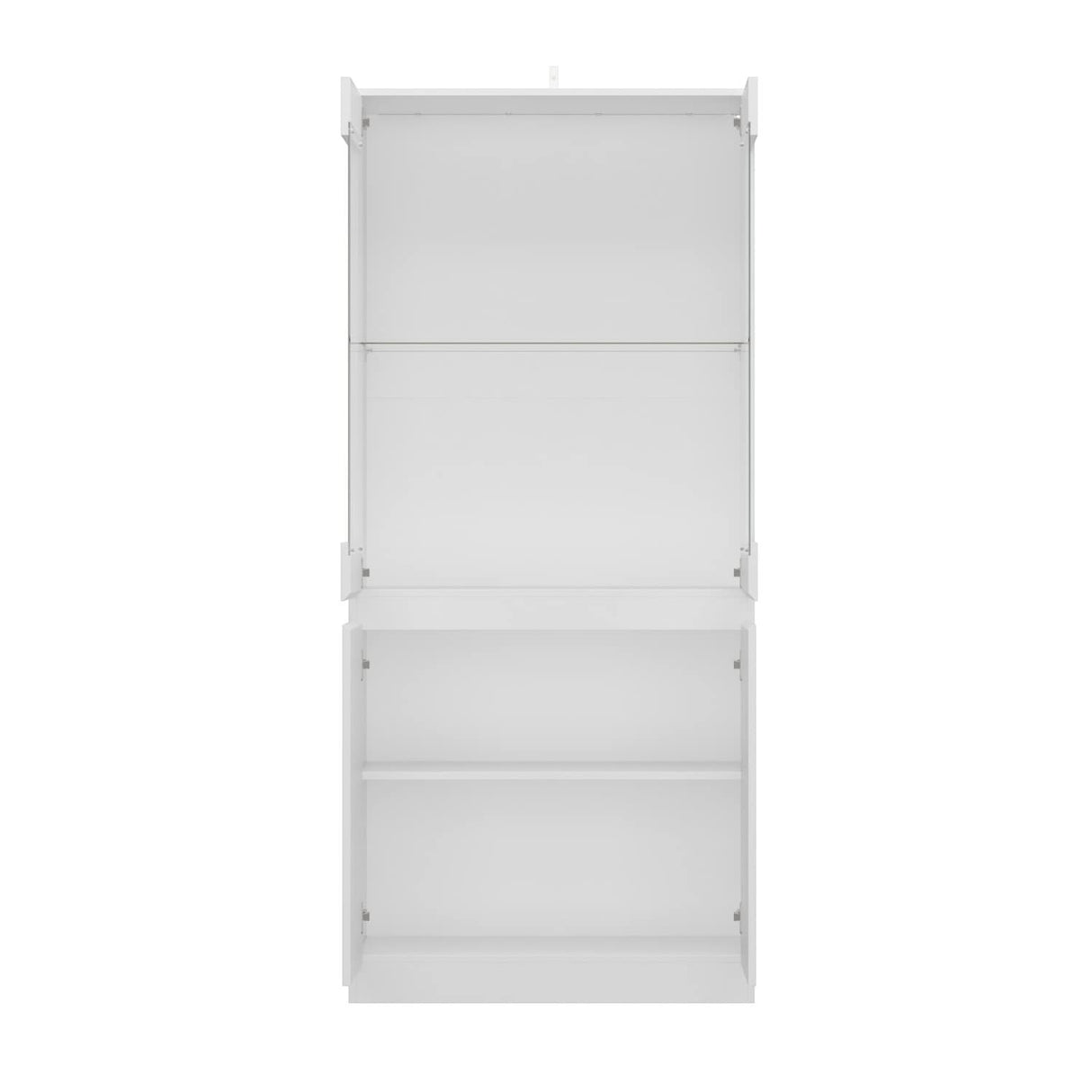 Modular Large display case,Bar Cabinet with glass doors,drawers,lights