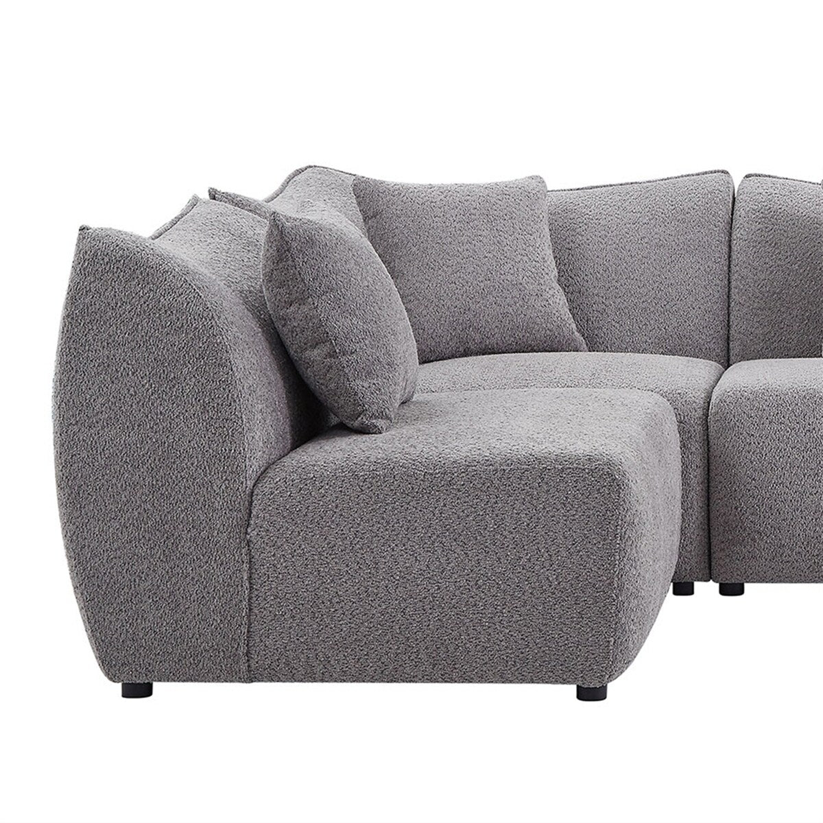 Modular Sectional Couch 4-Seater Sectional Sofa Convertible Couches