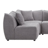 Modular Sectional Couch 4-Seater Sectional Sofa Convertible Couches