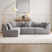 Modular Sectional Couch 4-Seater Sectional Sofa Convertible Couches