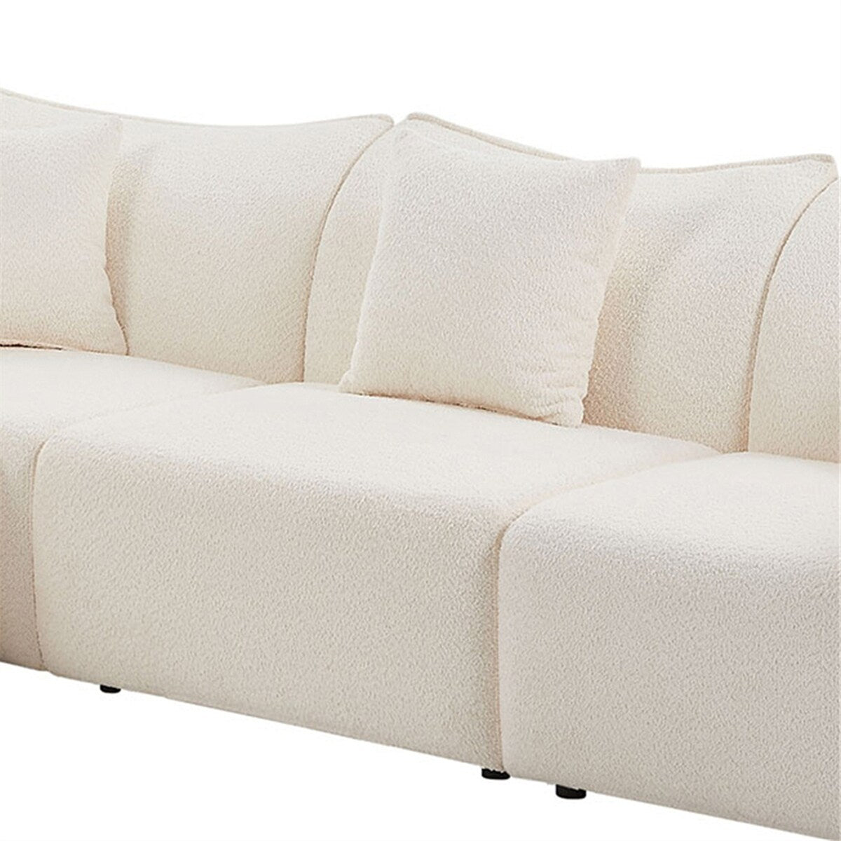 Modular Sectional Couch 4-Seater Sectional Sofa Convertible Couches