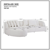 Modular Sectional Couch for Living Room
