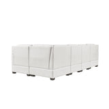 Modular Sectional Sofa L-Shaped with Tossing Cushions