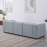 Modular sofa chenille fabric, simple and grand, the seat and back is very soft. this is also a KNOCK DOWN sofa