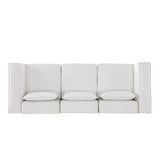 Modular sofa chenille fabric, simple and grand, the seat and back is very soft. this is also a KNOCK DOWN sofa