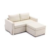 Module Sectional Sofa Couch With 1 Ottoman,Cushion Removable and Washable