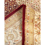 Overton Hand Knotted Wool Vintage Inspired Traditional Mogul Red Area Rug - 8 x 10