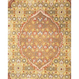 Overton Hand Knotted Wool Vintage Inspired Traditional Mogul Red Area Rug - 8 x 10