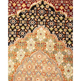Overton Hand Knotted Wool Vintage Inspired Traditional Mogul Red Area Rug - 8 x 10