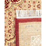 Overton Hand Knotted Wool Vintage Inspired Traditional Mogul Red Area Rug - 8 x 10