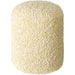 Mohave Shaggy Boucle 18-inch Tall Polyester Pouf