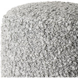 Mohave Shaggy Boucle 18-inch Tall Polyester Pouf