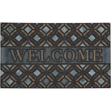 Mohawk Home Kingsley Welcome Tile All Weather Recycled Rubber Door Mat - 1'6" x 2'6"