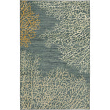 Mohawk Home Coral Reef Coastal Blue Area Rug
