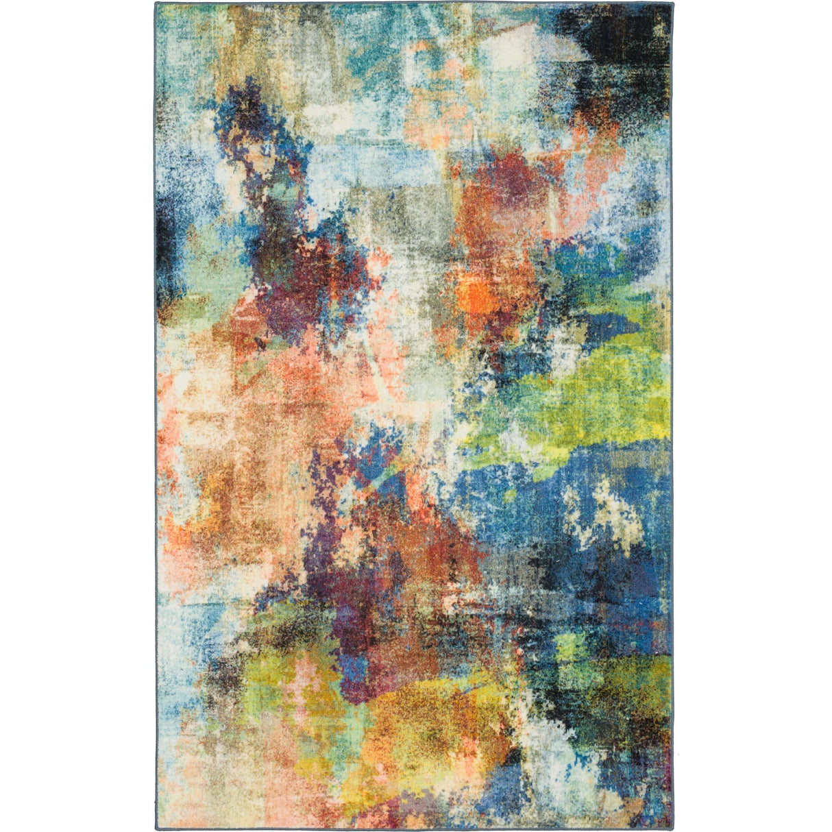 Mohawk Home Decollage Abstract Area Rug