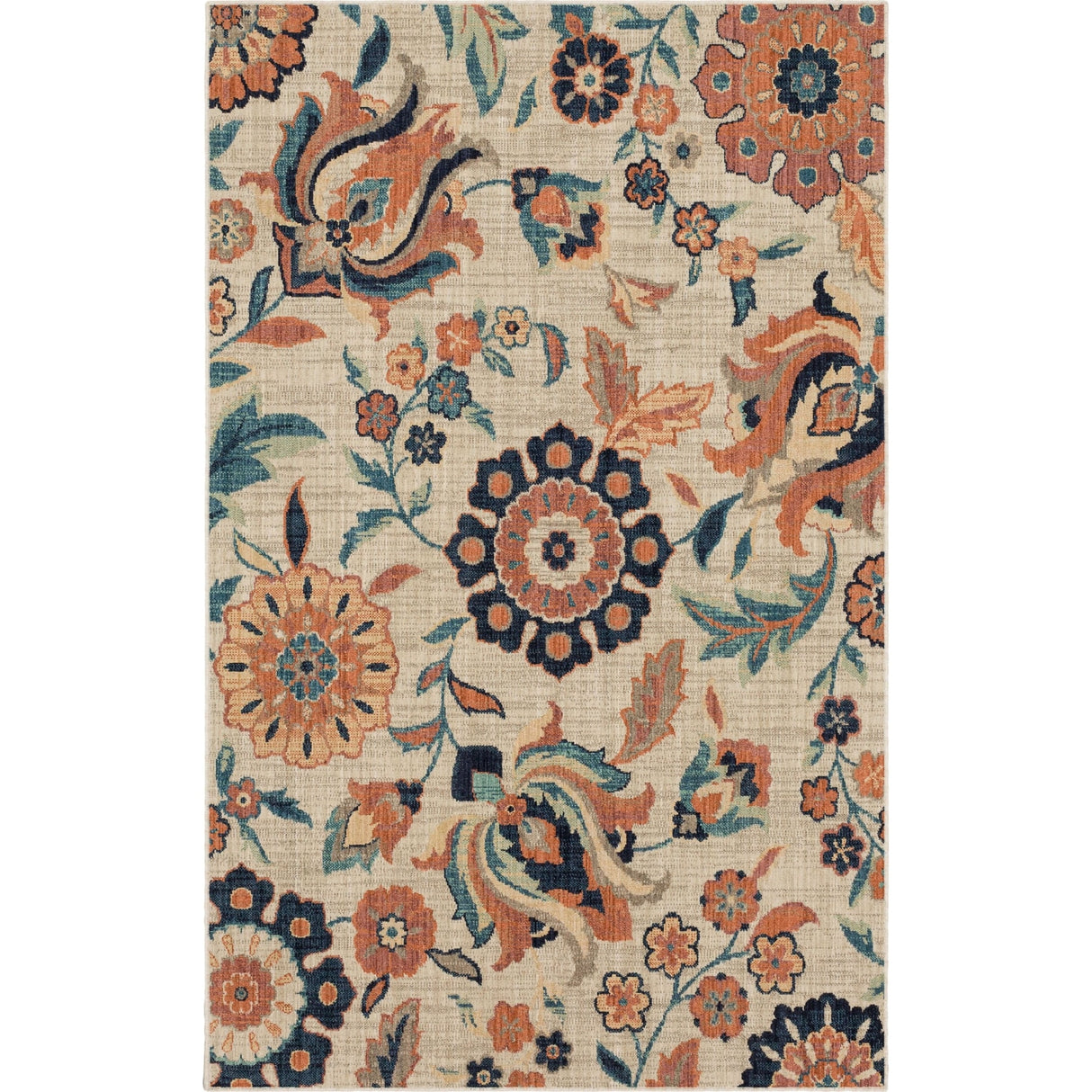Mohawk Home Floweret Transitional Floral Area Rug