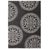 Mohawk Home Gray Medallions Woven Area Rug