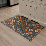 Mohawk Home Machine Washable Whimsy Floral Kitchen Rug