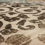 Mohawk Home Metropolitan Renne Floral Swirl Area Rug
