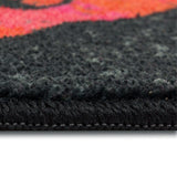 Mohawk Home Speckled Pumpkin Black Kitchen Mat