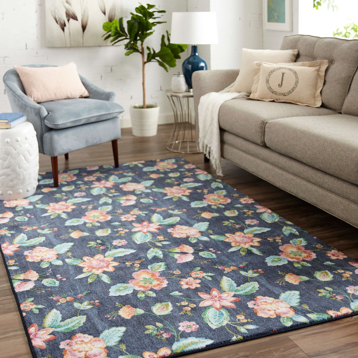Mohawk Home Verdant Floral Area Rug