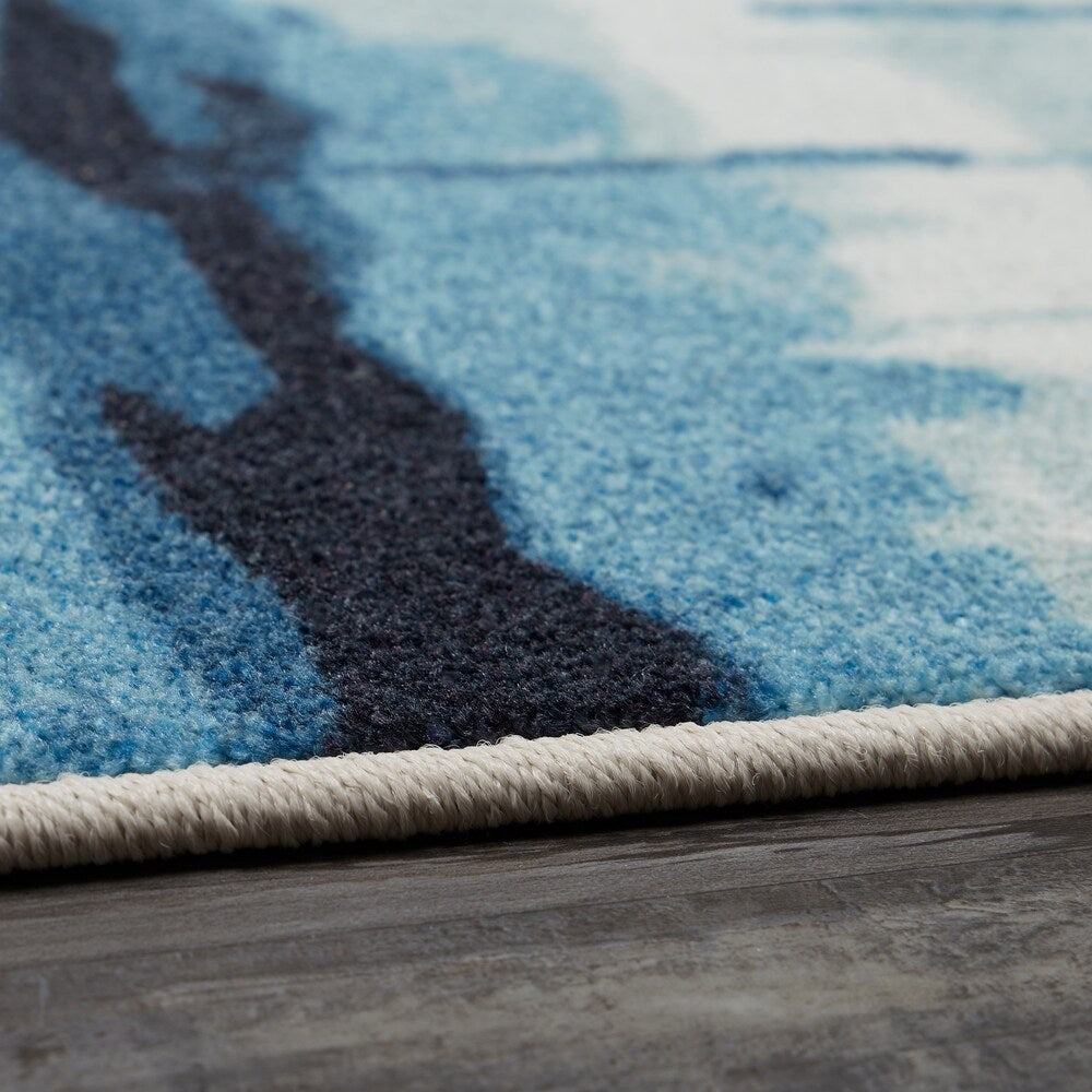 Porch & Den Walters Abstract Stripe Area Rug