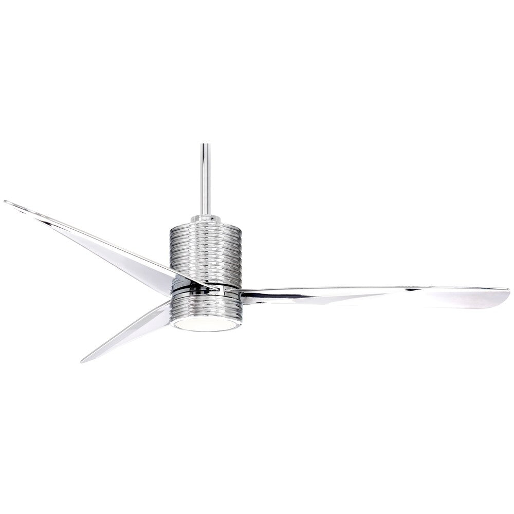 Mojave -  Led 56" Ceiling Fan in Chrome finish w/ Chrome blades by Minka Aire - Small