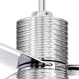 Mojave -  Led 56" Ceiling Fan in Chrome finish w/ Chrome blades by Minka Aire - Small